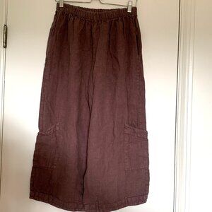 bryn Walker Brown Linen Casbah Pants - M